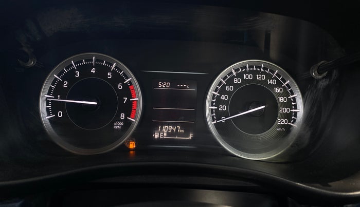 2023 Maruti Baleno SIGMA PETROL 1.2, Petrol, Manual, 1,10,938 km, Odometer Image