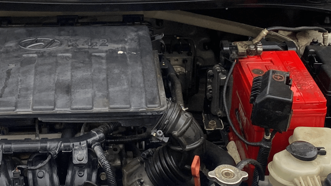 2019 Hyundai Grand i10 MAGNA AT 1.2 KAPPA VTVT, Petrol, Automatic, 79,487 km, Engine View - Left