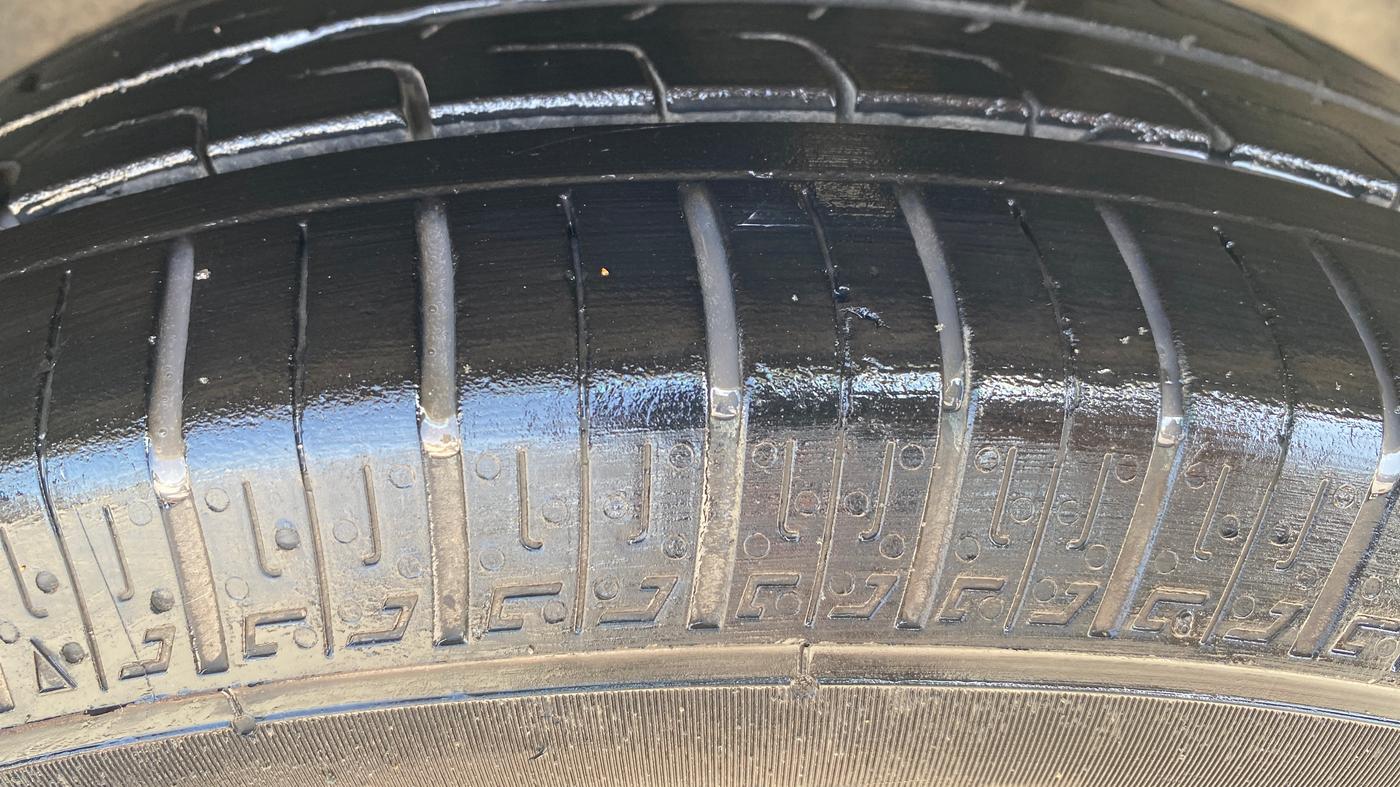 2023 Tata TIGOR XZ PLUS CNG, CNG, Manual, 51,383 km, Right Front Tyre Tread