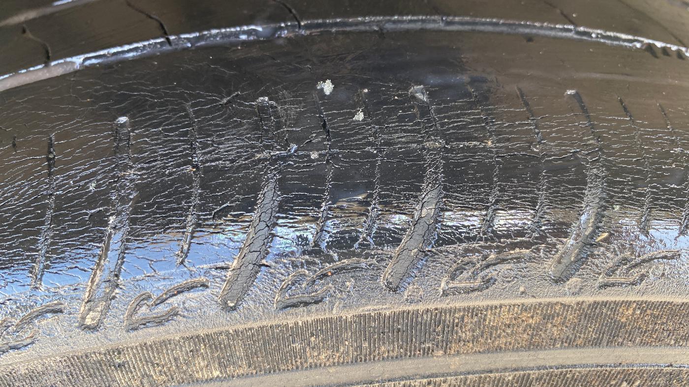2023 Tata TIGOR XZ PLUS CNG, CNG, Manual, 51,383 km, Right Rear Tyre Tread