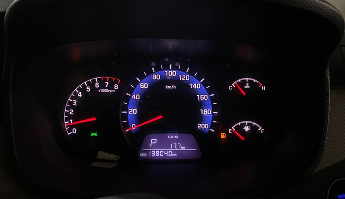 2015 Hyundai Xcent SX AT 1.2 (O), Petrol, Automatic, 1,37,994 km, Odometer Image
