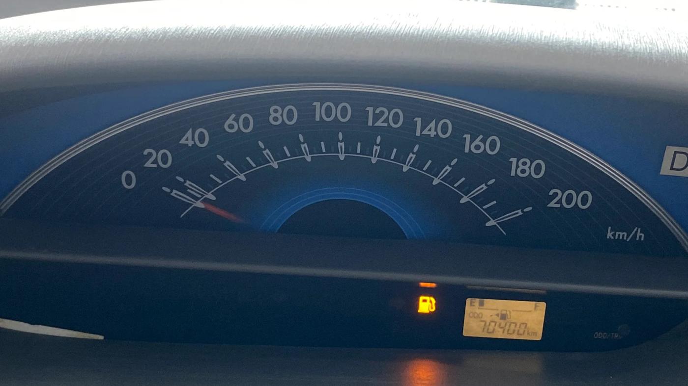 2013 Toyota Etios Liva GD, Diesel, Manual, 70,725 km, Odometer Image