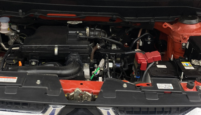 2023 Maruti BREZZA VXI AT SMART HYBRID, Petrol, Automatic, 5,425 km, Engine View