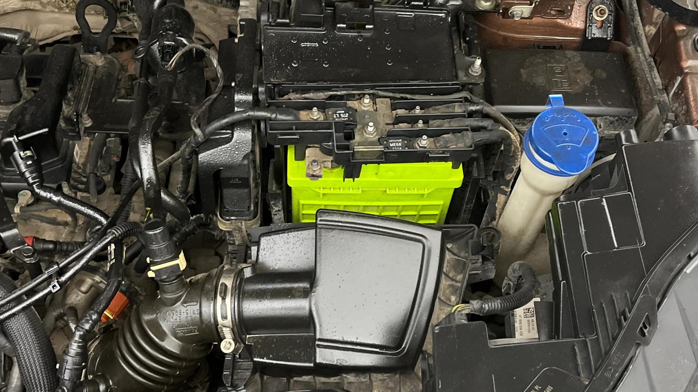 2018 Ford Ecosport TITANIUM + 1.5L PETROL AT, Petrol, Automatic, 60,413 km, Engine View - Left