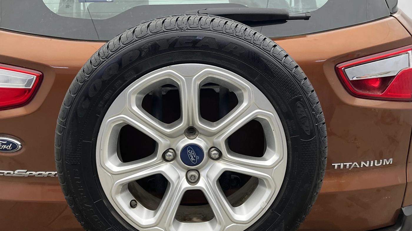 2018 Ford Ecosport TITANIUM + 1.5L PETROL AT, Petrol, Automatic, 60,413 km, Spare Tyre