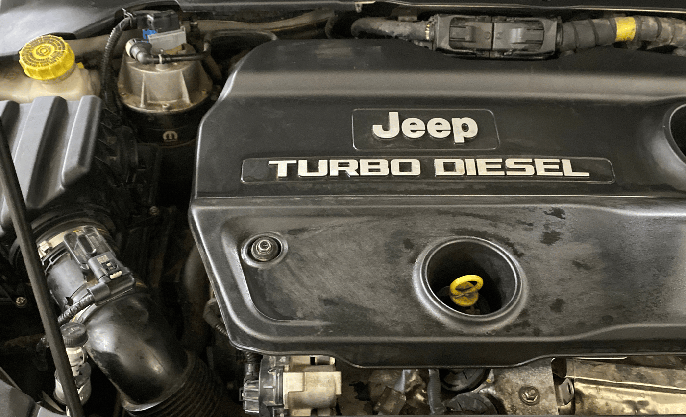 2021 Jeep Compass LONGITUDE (O) 2.0 DIESEL, Diesel, Manual, 1,08,615 km, Engine View - Right