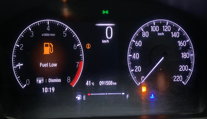 2021 Honda City 1.5L I-VTEC ZX, Petrol, Manual, 91,492 km, Odometer Image