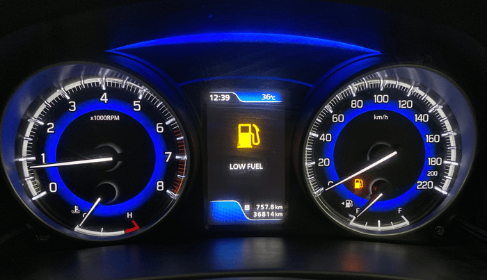 2015 Maruti Baleno ALPHA PETROL 1.2, Petrol, Manual, 36,873 km, Odometer Image