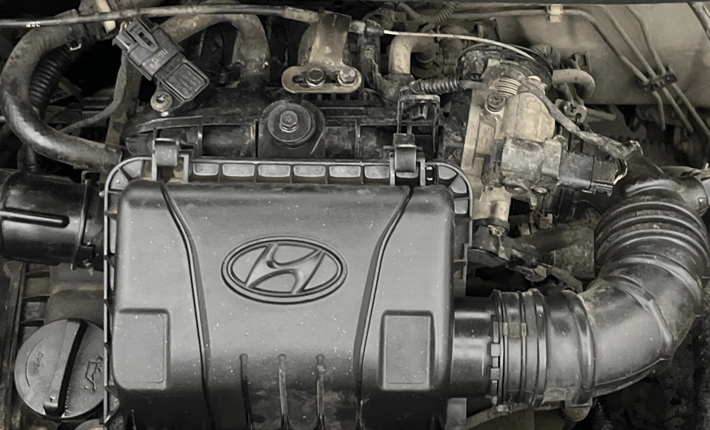 2014 Hyundai Eon SPORTZ, Petrol, Manual, 68,433 km, Engine View