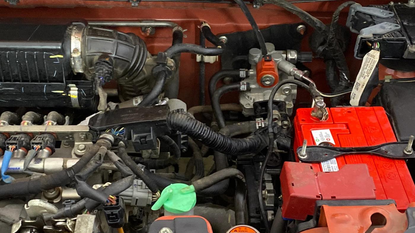 2022 Maruti S PRESSO VXI (O) CNG, CNG, Manual, 34,823 km, Engine View - Left
