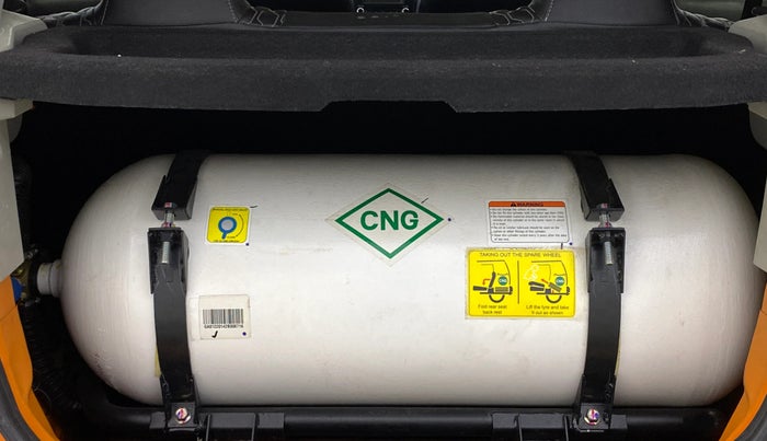 2022 Maruti S PRESSO VXI (O) CNG, CNG, Manual, 34,823 km, Boot Inside