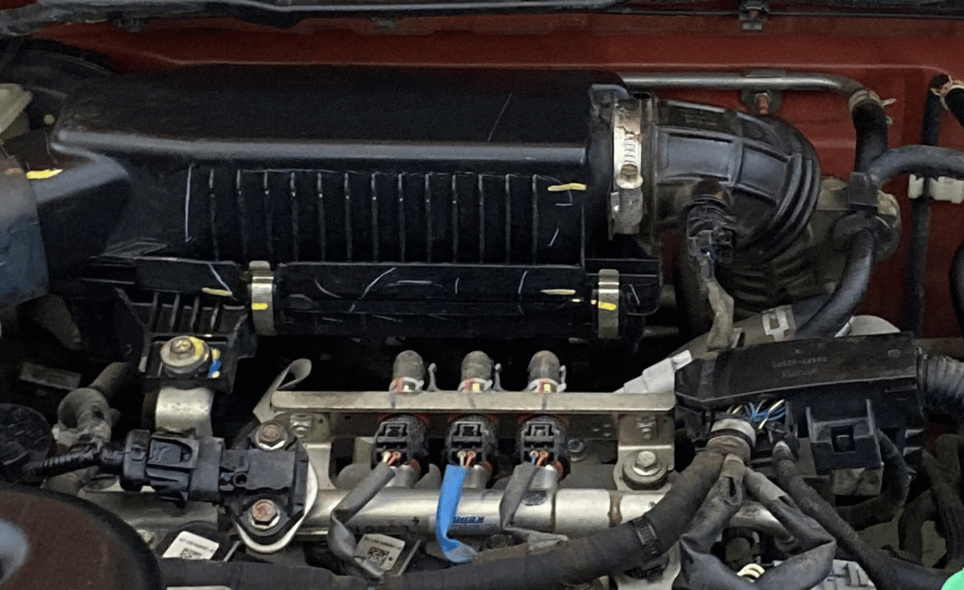 2022 Maruti S PRESSO VXI (O) CNG, CNG, Manual, 34,823 km, Engine View