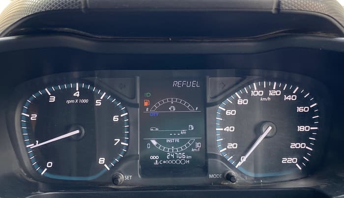 2022 Tata ALTROZ XZ PETROL, Petrol, Manual, 24,698 km, Odometer Image