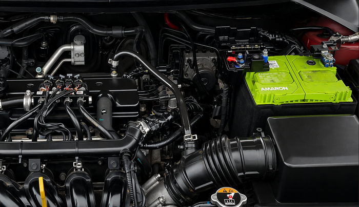 2015 Hyundai Elite i20 ASTA 1.2, CNG, Manual, 1,04,472 km, Engine View - Left