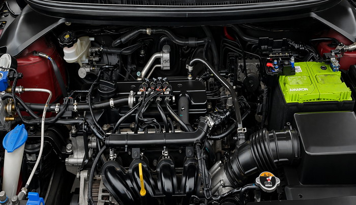 2015 Hyundai Elite i20 ASTA 1.2, CNG, Manual, 1,04,472 km, Engine View