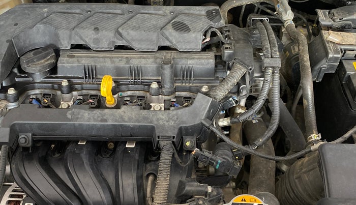 2023 KIA SELTOS HTE 1.5 PETROL, Petrol, Manual, 17,863 km, Engine View