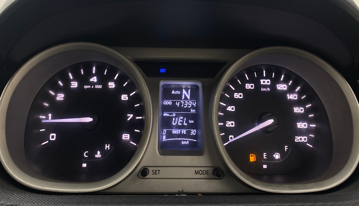 2017 Tata Tiago XZA PETROL, Petrol, Automatic, 47,343 km, Odometer Image