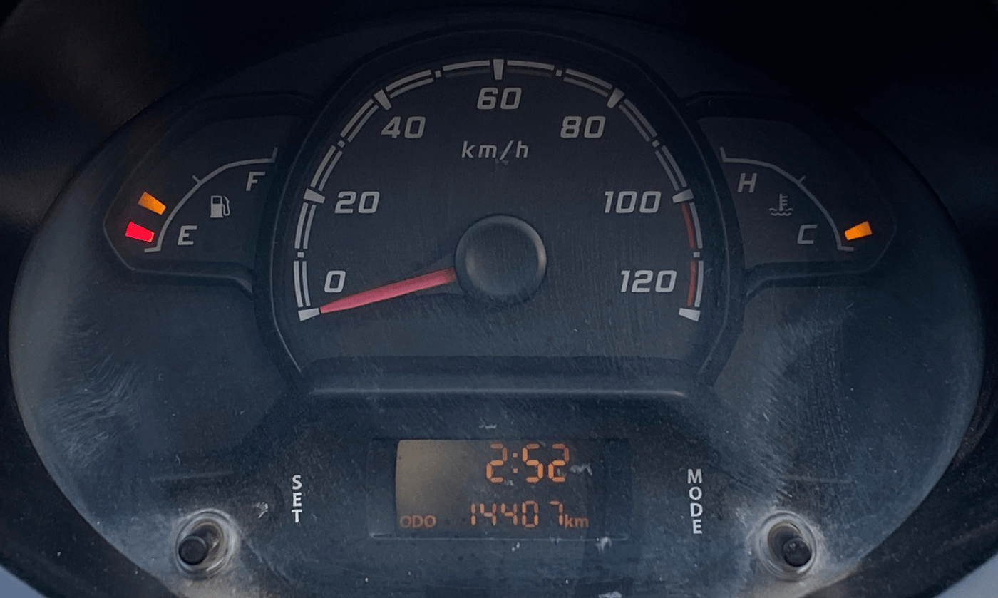 2016 Tata Nano TWIST XT, Petrol, Manual, 14,385 km, Odometer Image