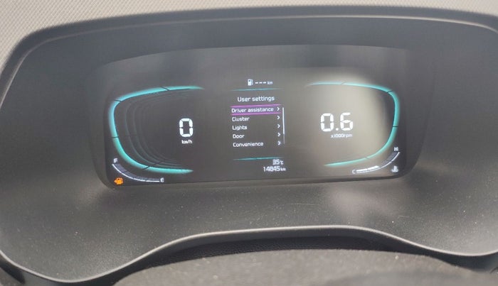 2022 KIA CARENS PRESTIGE 1.5 PETROL 7 STR, CNG, Manual, 14,845 km, Odometer Image