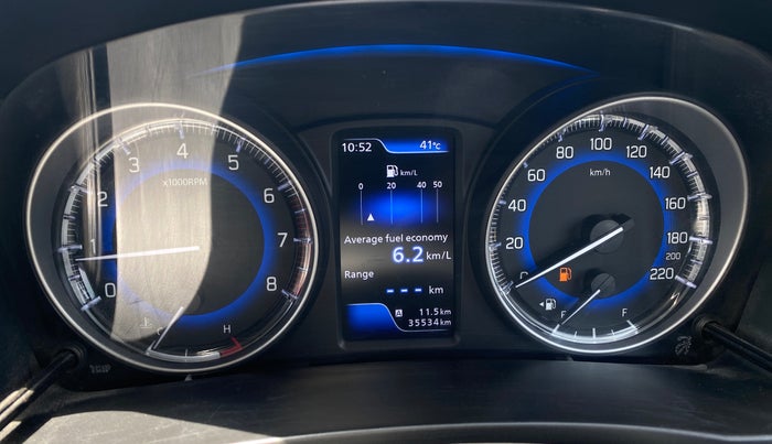 2021 Toyota Glanza G, Petrol, Manual, 35,512 km, Odometer Image