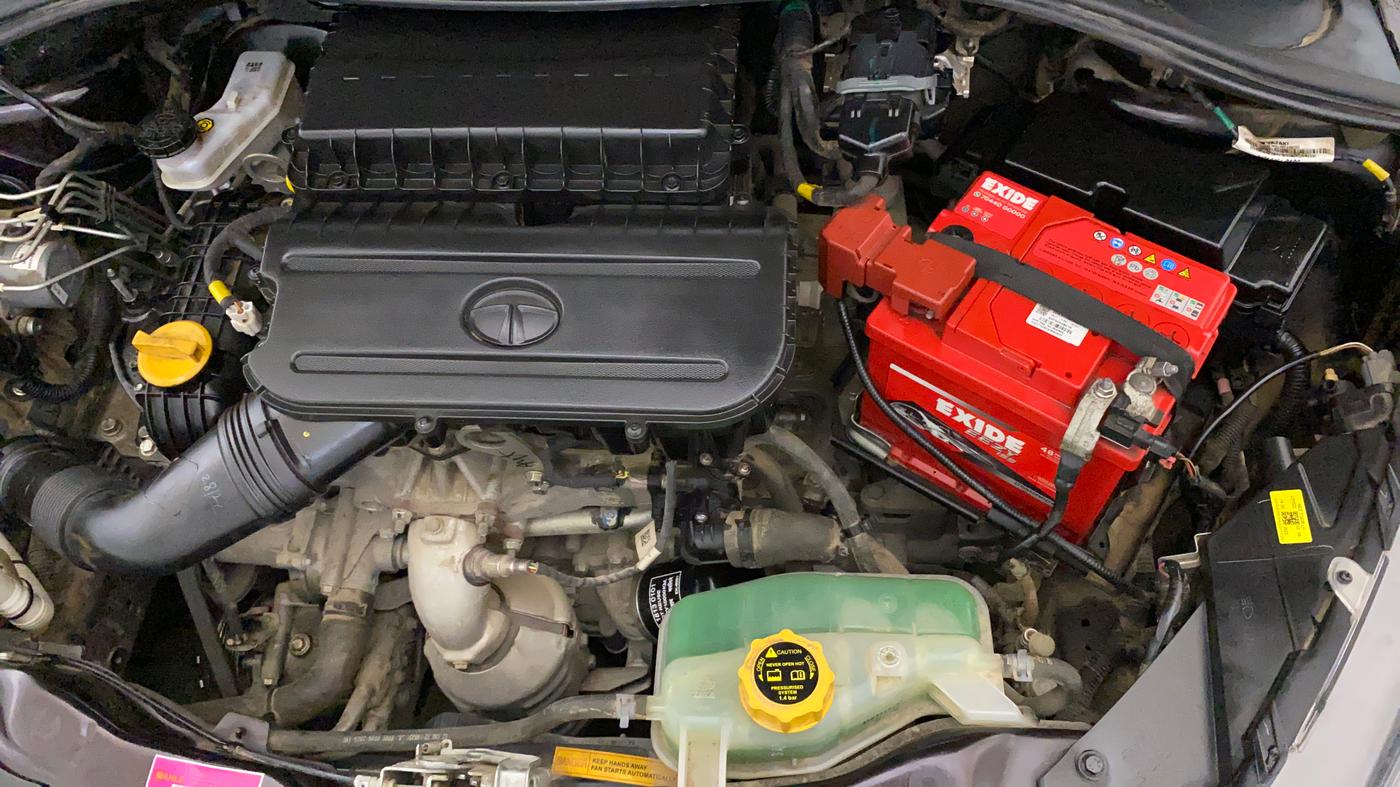 2023 Tata Tiago XZA PLUS PETROL, Petrol, Automatic, 21,223 km, Engine View - Left