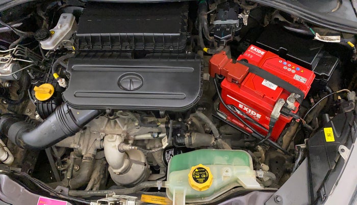 2023 Tata Tiago XZA PLUS PETROL, Petrol, Automatic, 21,223 km, Engine View - Left