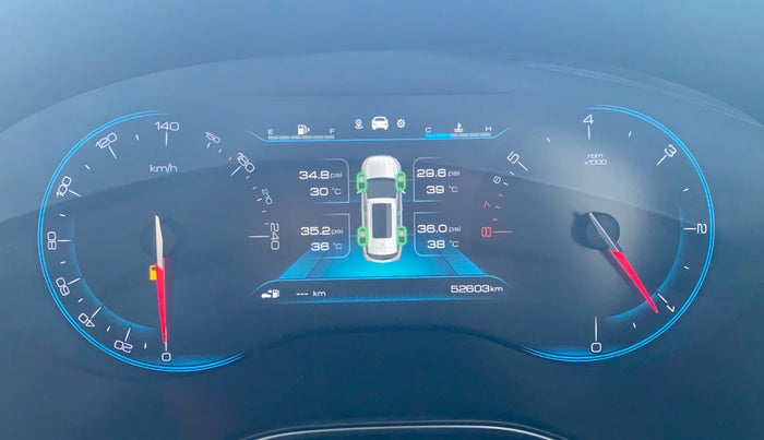 2020 MG HECTOR SHARP HYBRID 1.5 PETROL, Petrol, Manual, 52,565 km, Odometer Image