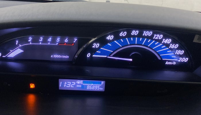 2017 Toyota Etios GD, Diesel, Manual, 86,895 km, Odometer Image