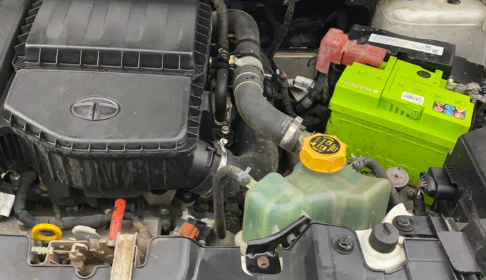 2022 Tata NEXON XZA PLUS DIESEL, Diesel, Automatic, 1,00,079 km, Engine View - Left