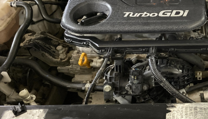 2022 KIA SONET HTX PLUS 1.0 IMT, Petrol, Manual, 20,678 km, Engine View - Right