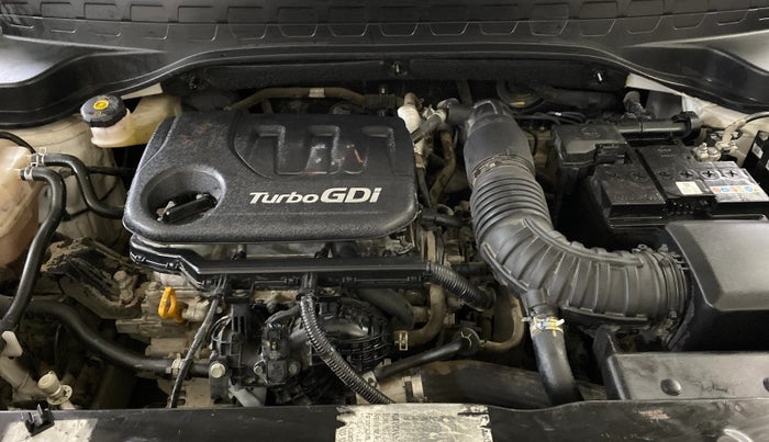 2022 KIA SONET HTX PLUS 1.0 IMT, Petrol, Manual, 20,678 km, Engine View