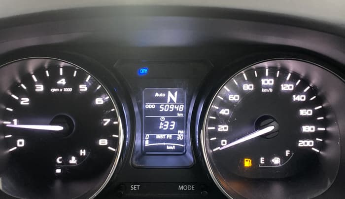 2018 Tata TIGOR XZA PETROL, Petrol, Automatic, 51,014 km, Odometer Image