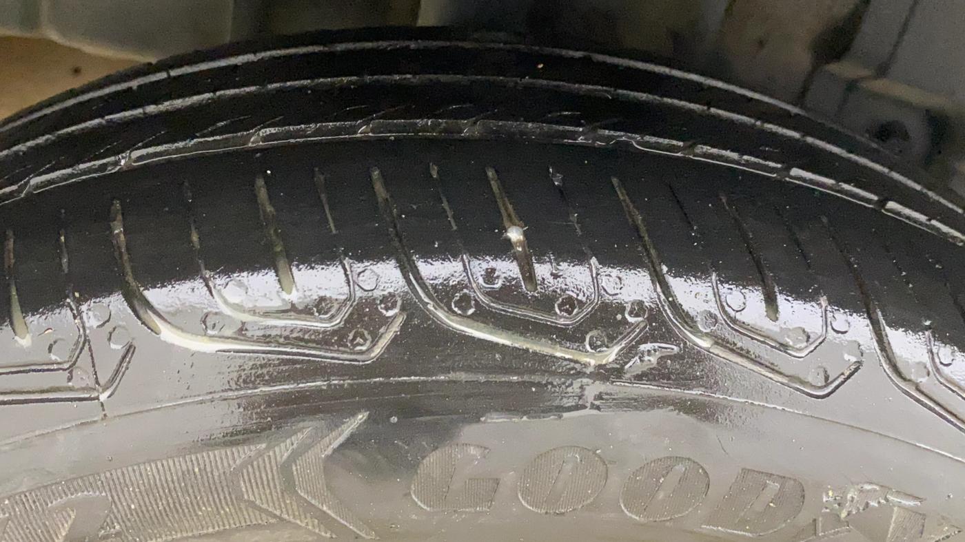 2023 Tata TIGOR XZ PLUS CNG, CNG, Manual, 44,354 km, Right Rear Tyre Tread