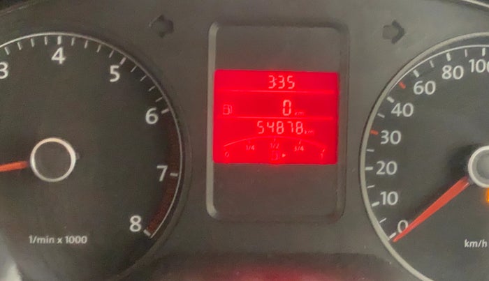 2013 Volkswagen Polo HIGHLINE1.2L, Petrol, Manual, 54,860 km, Odometer Image