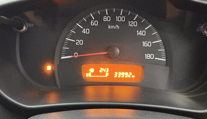 2017 Maruti Celerio VXI (O), Petrol, Manual, 33,992 km, Odometer Image