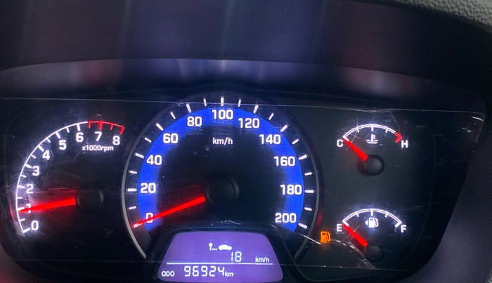2015 Hyundai Xcent S 1.2, Petrol, Manual, 96,897 km, Odometer Image
