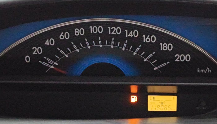 2013 Toyota Etios Liva GD, Diesel, Manual, 1,19,066 km, Odometer Image