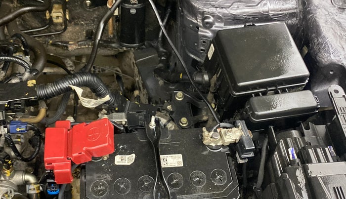 2022 Maruti BREZZA ZXI AT SMART HYBRID, Petrol, Automatic, 68,377 km, Engine View - Left