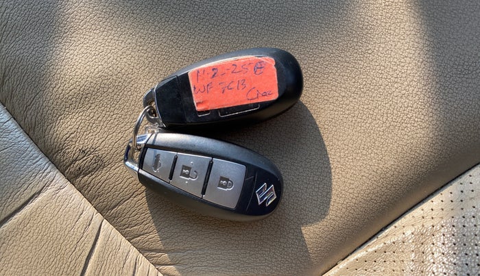 2022 Maruti Ciaz ALPHA  AT 1.5 SHVS PETROL, Petrol, Automatic, 40,947 km, Key Close Up