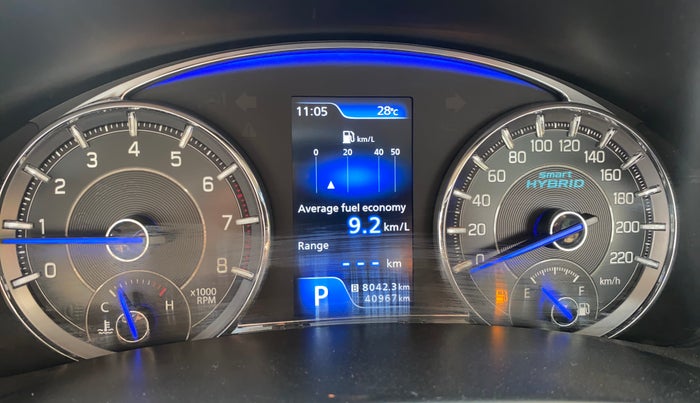 2022 Maruti Ciaz ALPHA  AT 1.5 SHVS PETROL, Petrol, Automatic, 40,947 km, Odometer Image