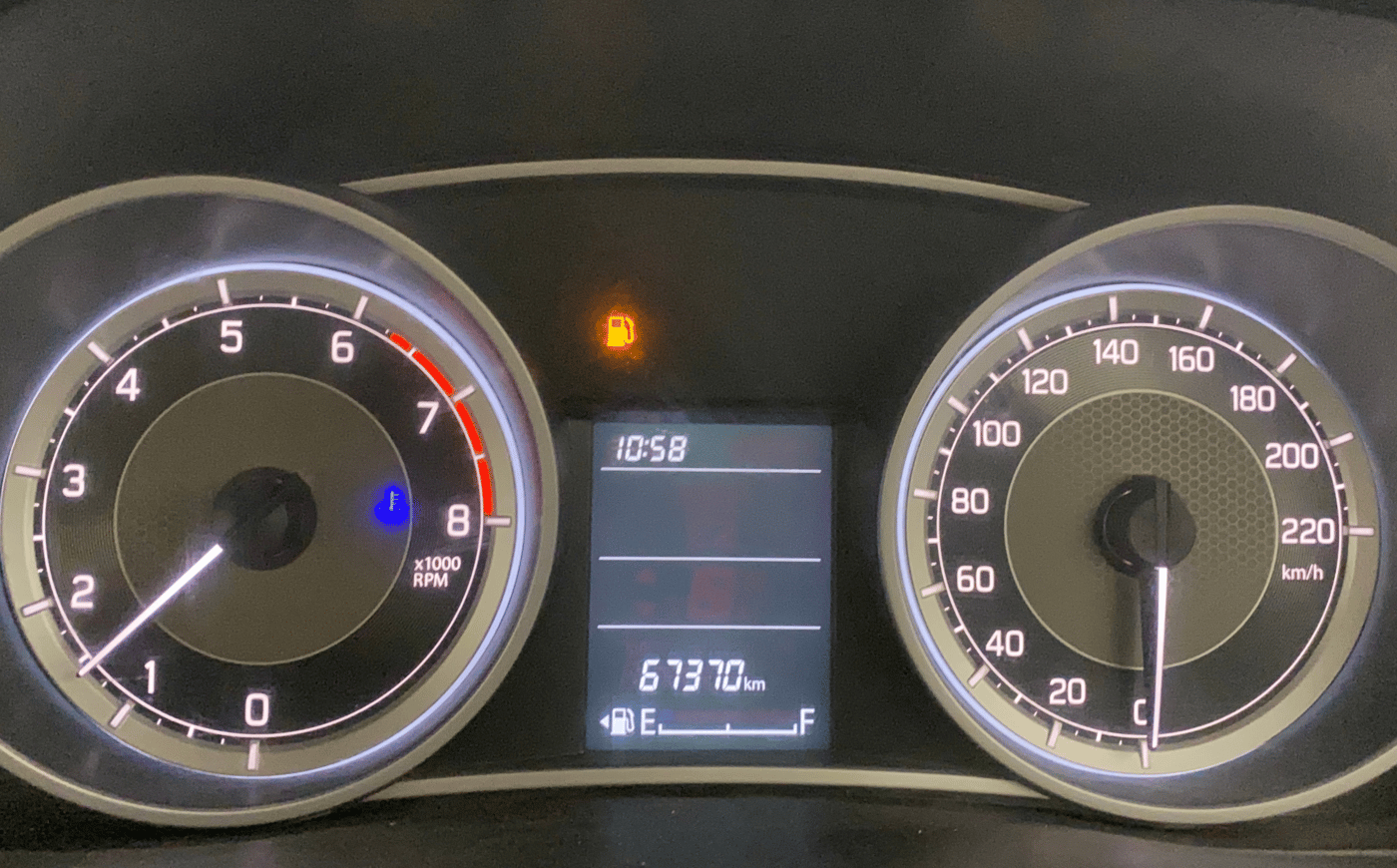 2022 Maruti Dzire VXI, Petrol, Manual, 67,278 km, Odometer Image