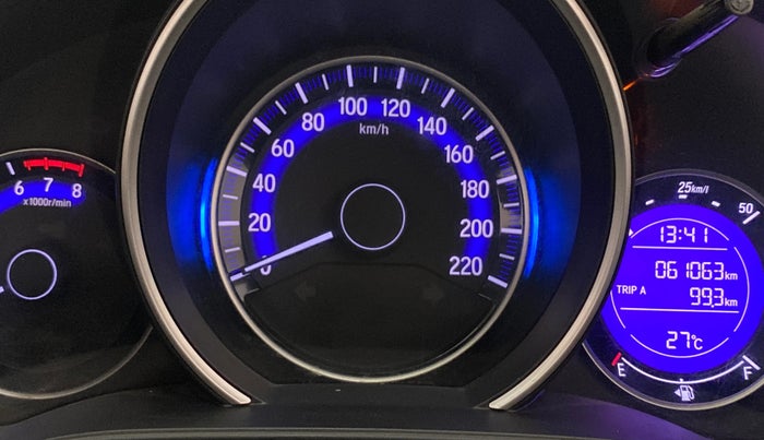 2017 Honda WR-V 1.2L I-VTEC VX MT, Petrol, Manual, 61,034 km, Odometer Image