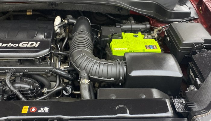 2021 KIA SONET HTX 1.0 IMT, Petrol, Manual, 93,390 km, Engine View - Left