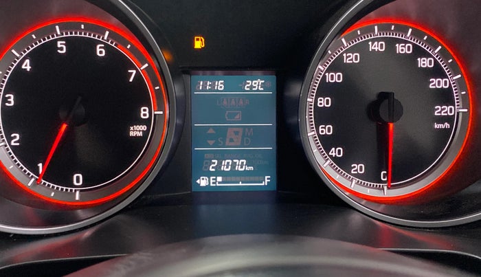2020 Maruti Swift ZXI PLUS, Petrol, Manual, 21,069 km, Odometer Image