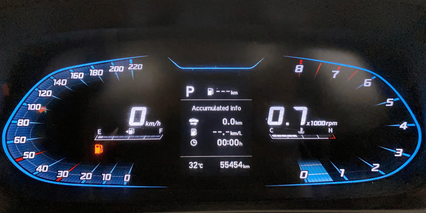 2023 Hyundai NEW I20 ASTA (O) 1.2 IVT, Petrol, Automatic, 55,448 km, Odometer Image