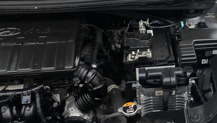 2024 Hyundai GRAND I10 NIOS ASTA AMT 1.2 KAPPA VTVT, Petrol, Automatic, 12,160 km, Engine View - Left
