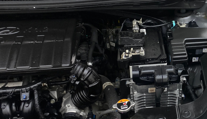 2024 Hyundai GRAND I10 NIOS ASTA AMT 1.2 KAPPA VTVT, Petrol, Automatic, 12,132 km, Engine View - Left