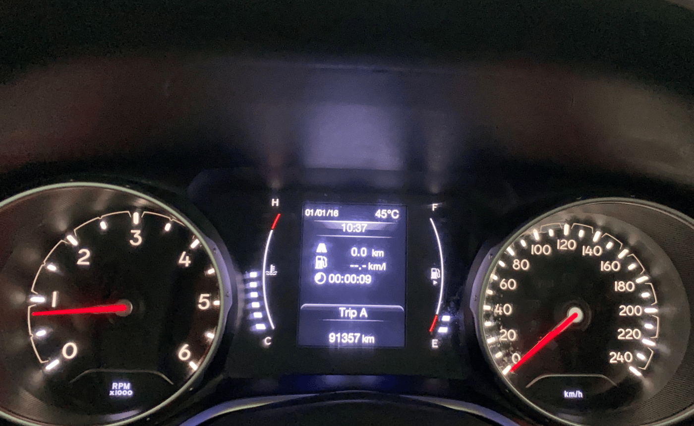 2017 Jeep Compass LIMITED (O) 2.0 DIESEL, Diesel, Manual, 91,339 km, Odometer Image