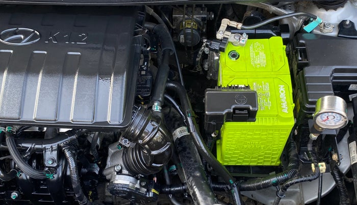 2022 Hyundai AURA S 1.2 CNG, CNG, Manual, 54,468 km, Engine View - Left