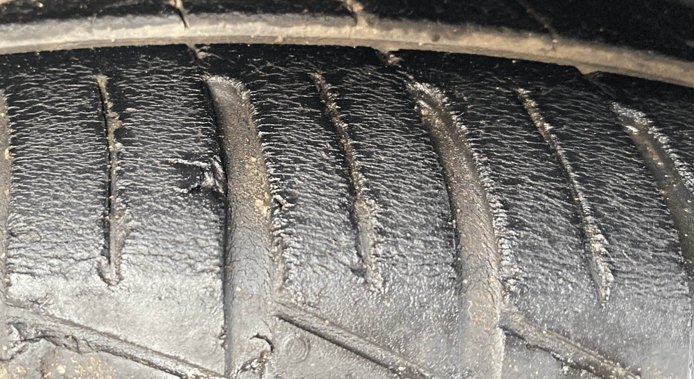 2022 Hyundai AURA S 1.2 CNG, CNG, Manual, 54,239 km, Left Rear Tyre Tread